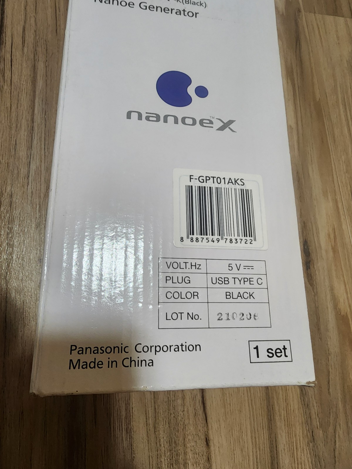 Panasonic Nanoe X4.8 Trillion Generator Black F-GPT01A USB New gallery