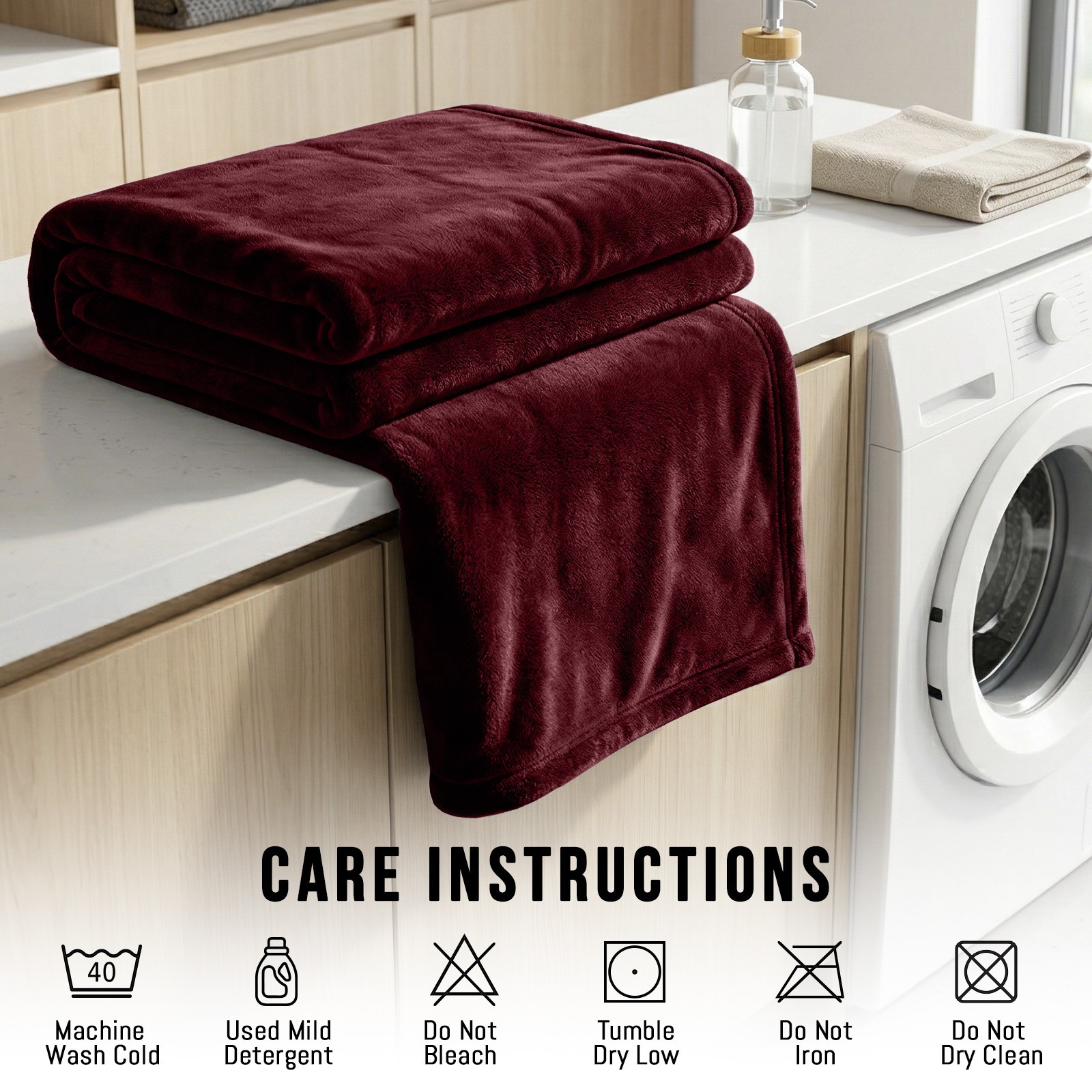 Extra Large Fleece Blanket Cosy Reversible Bed Sofa Throw All Season Blankets UK gallery