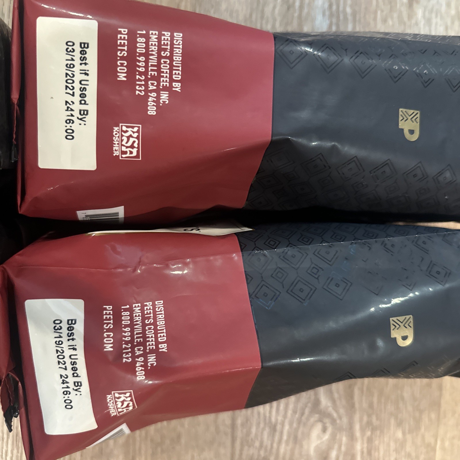 8 Pounds Peet’s Major Dickason’s Blend Dark Roast Whole Beans gallery