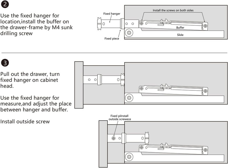 5 Pair Soft Close Drawer Adapters - Retrofit Soft Close Device for Wood Drawers gallery