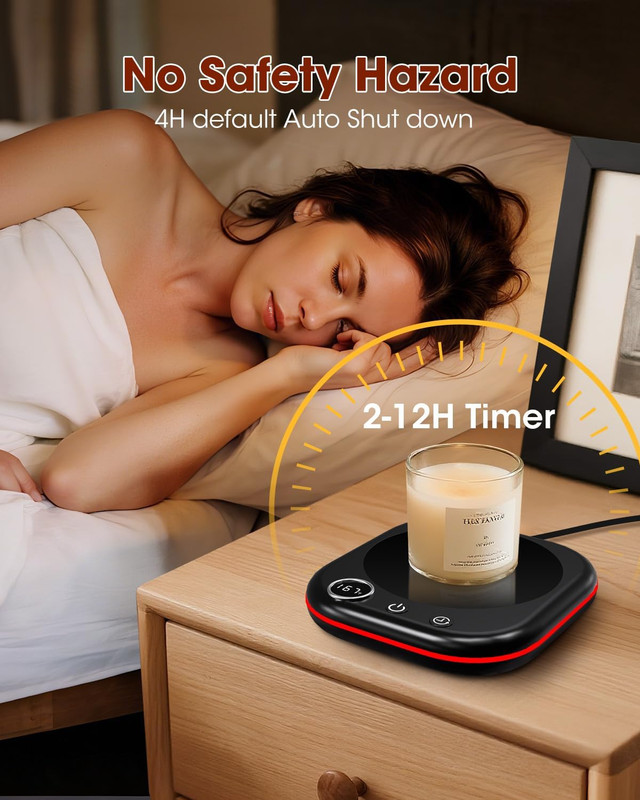Mug Warmer - 3 Temp Setting 113°F 131°F 167°F - Ambient Light - Coffee Mug gallery