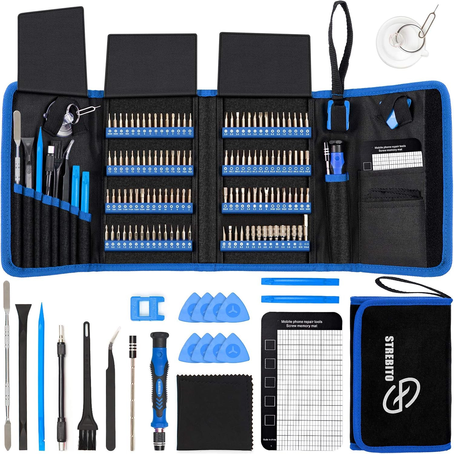 Screwdriver Sets 142-Piece with 120 Bits Magnetic Repair Tool Kit gallery