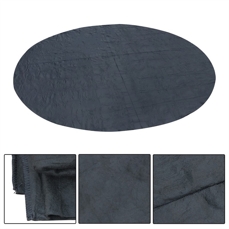 Black Thicker Pool Liner Pad For Ground Swimming Pools Extends Liner Life 15 FT gallery