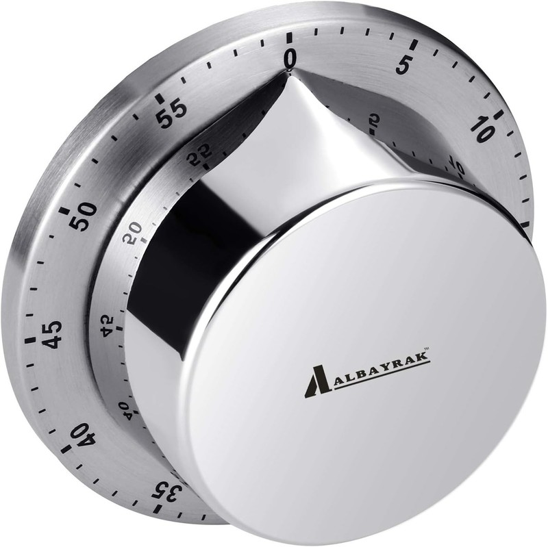 Kitchen Timer, Chef Cooking Timer Clock with Loud Alarm, No Batteries Require... gallery