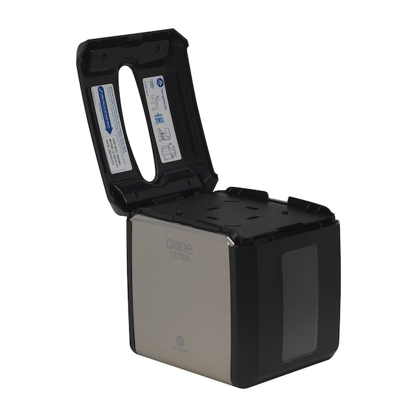 Dixie 54528A Napkin Dispenser, Interfold, Plastic/Steel gallery