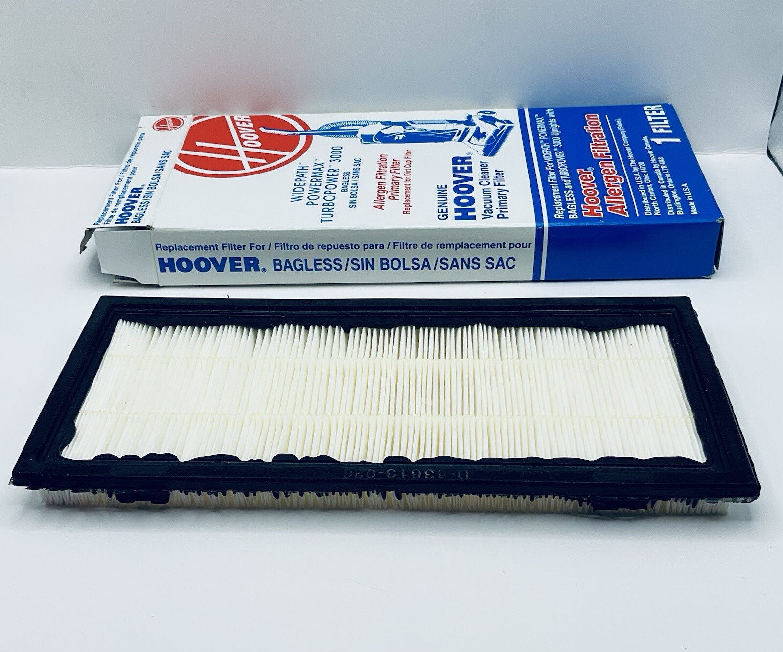 GENUINE HOOVER ALLERGEN FILTRATION PRIMARY FILTER FOR UPRIGHT BAGLESS VACUUMS gallery