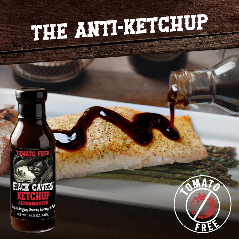 Black Cavern – The Ketchup Alternative, TomatoFree Sauce, No HFCS, Made in US... gallery