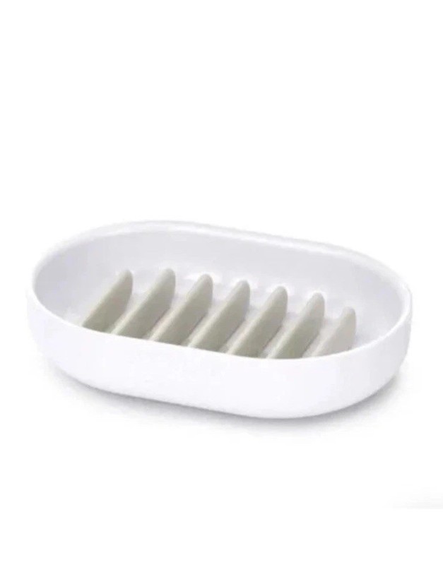 Joseph Joseph Duo Quick Drain Soap Dish - White gallery
