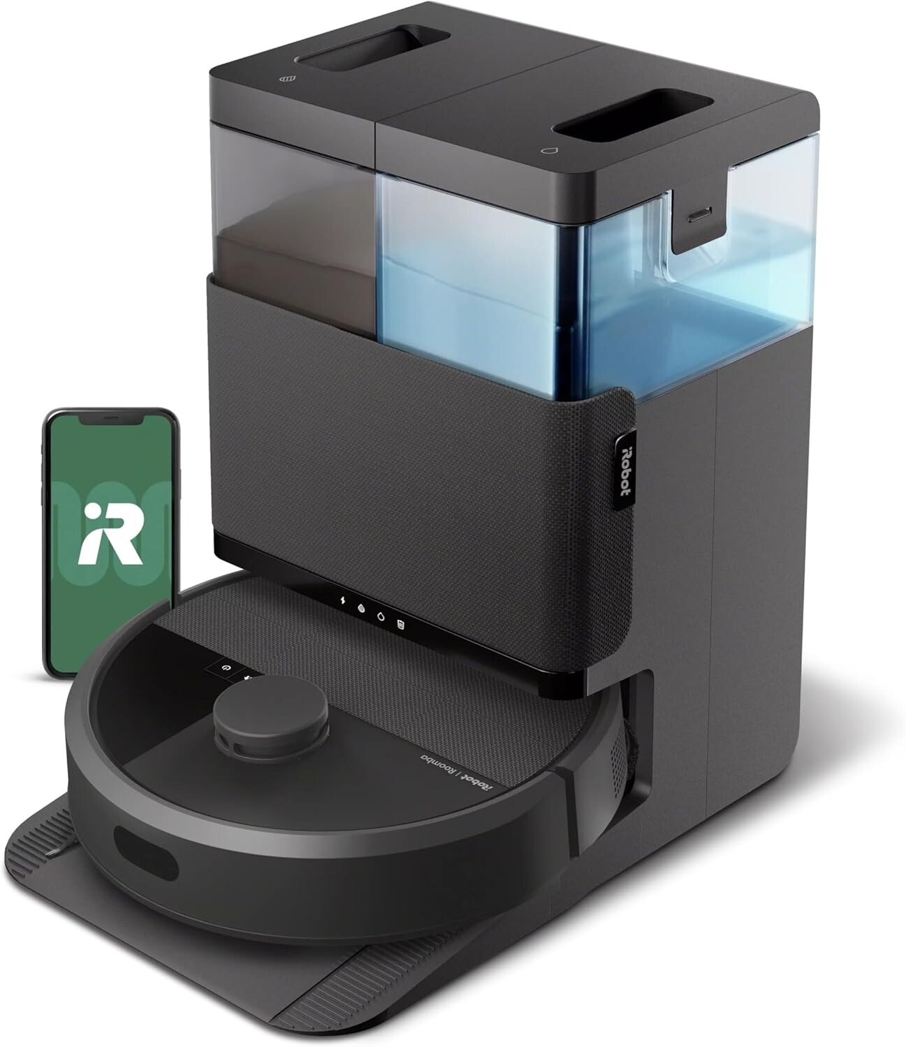 iRobot Roomba Plus 405 Combo Vacuum & Mop w/ AutoWash Dock, LiDAR, 70x Suction gallery