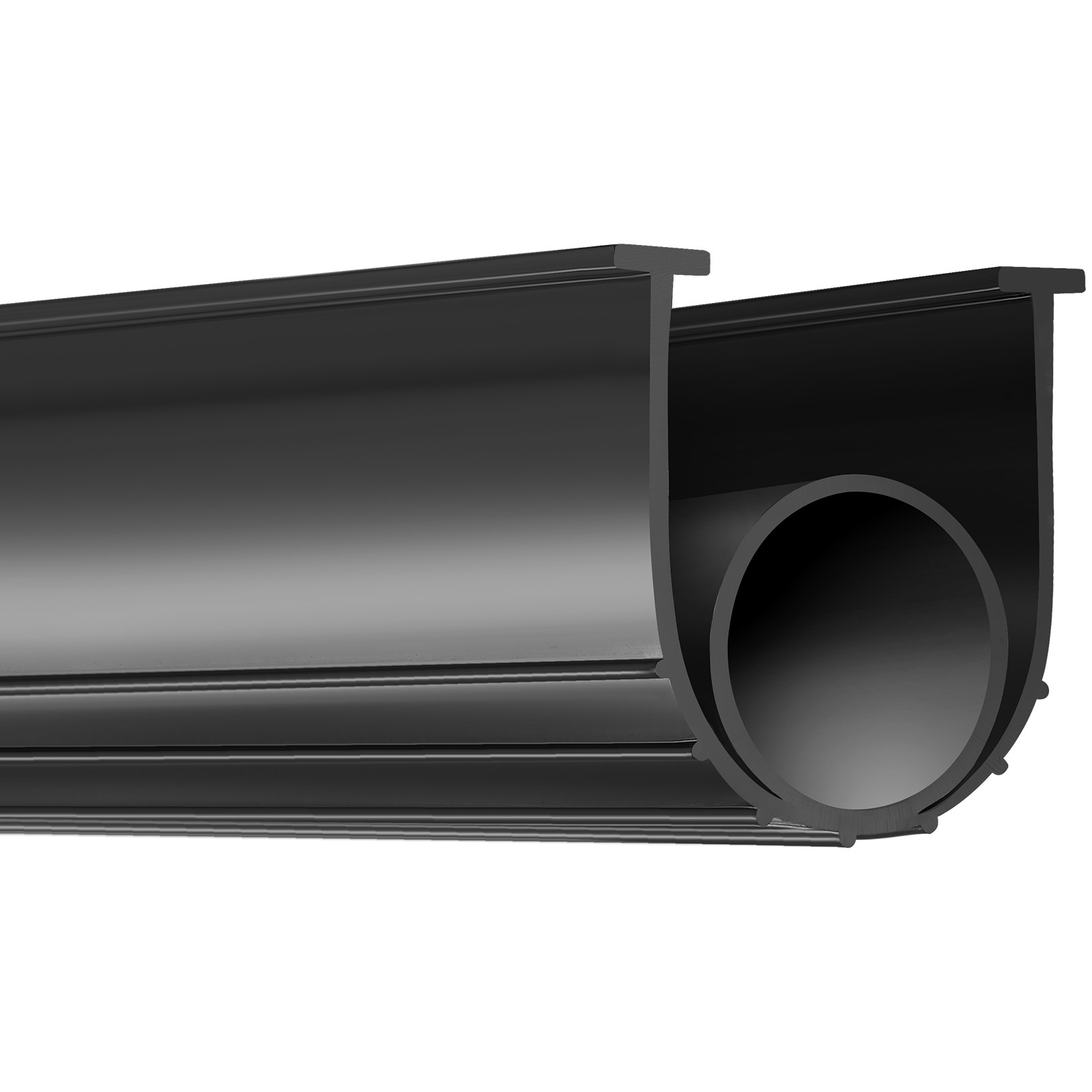 Garage Door Seals Bottom Rubber Weather Stripping 20ft 5/16 inch T-end gallery
