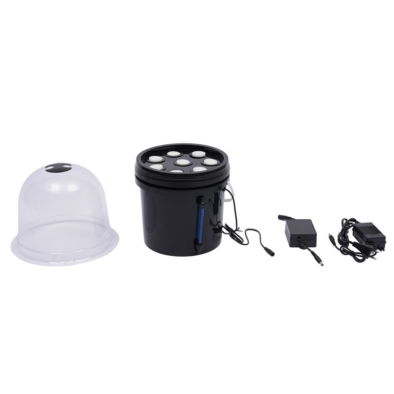 PP Hydroponics Seedling & Cloning System Aeroponic Propagation Kit 8 Plant Sites gallery