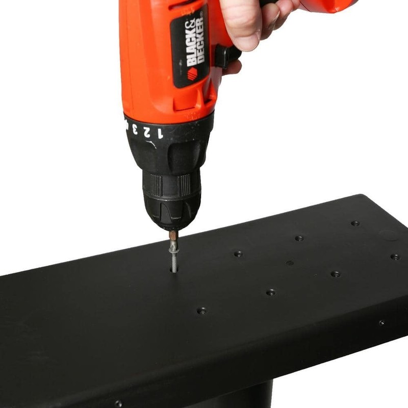 Mailbox and Post Kit, Black Durable Construction Will Not Rust, Hardware Include gallery