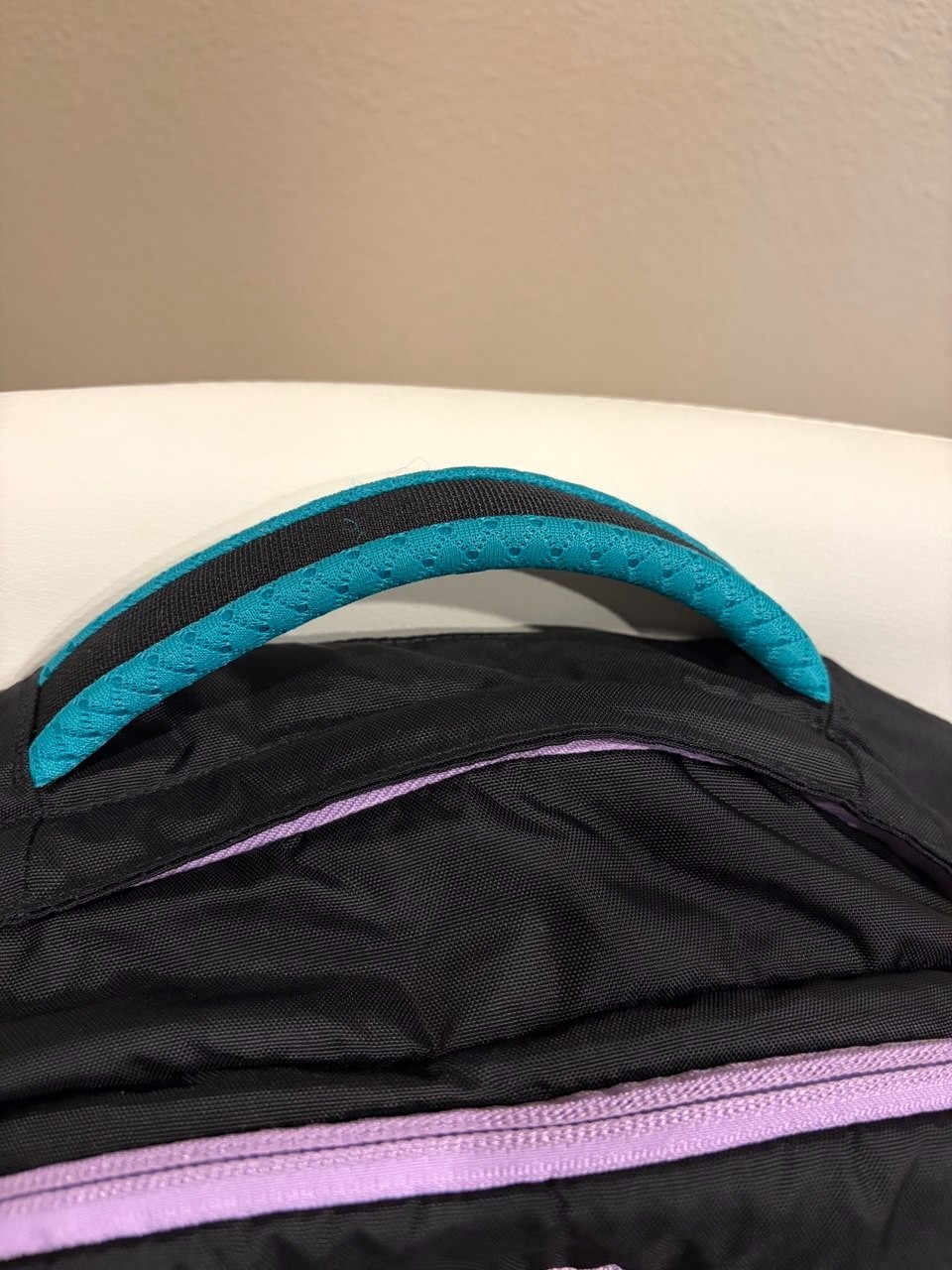 The North Face Recon Backpack Black/Purple/Teal 4