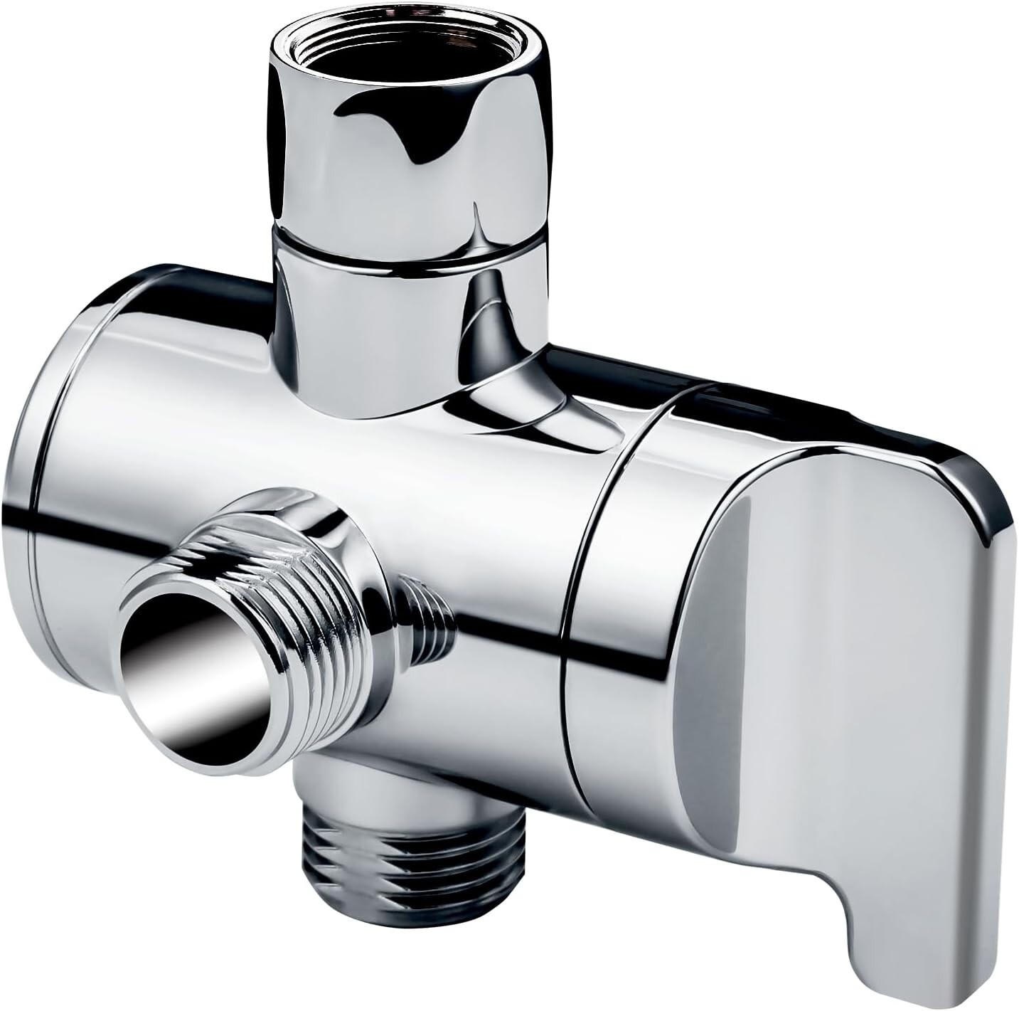 NEW "Bright Shower" 3-Way Shower Head Diverter Valve - Chrome (PBA0907) gallery