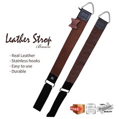 Leather Strop 12.5″ x 2″ for Sharpening & Honing Knives and Straight Razor