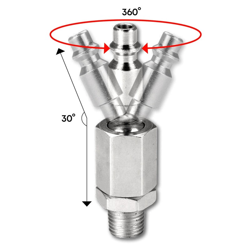 LockNFlate 360° Swivel Air Plug gallery