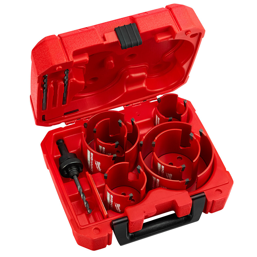 Milwaukee 49-56-9290 10 PC BIG HAWG with Carbide Teeth Kit gallery