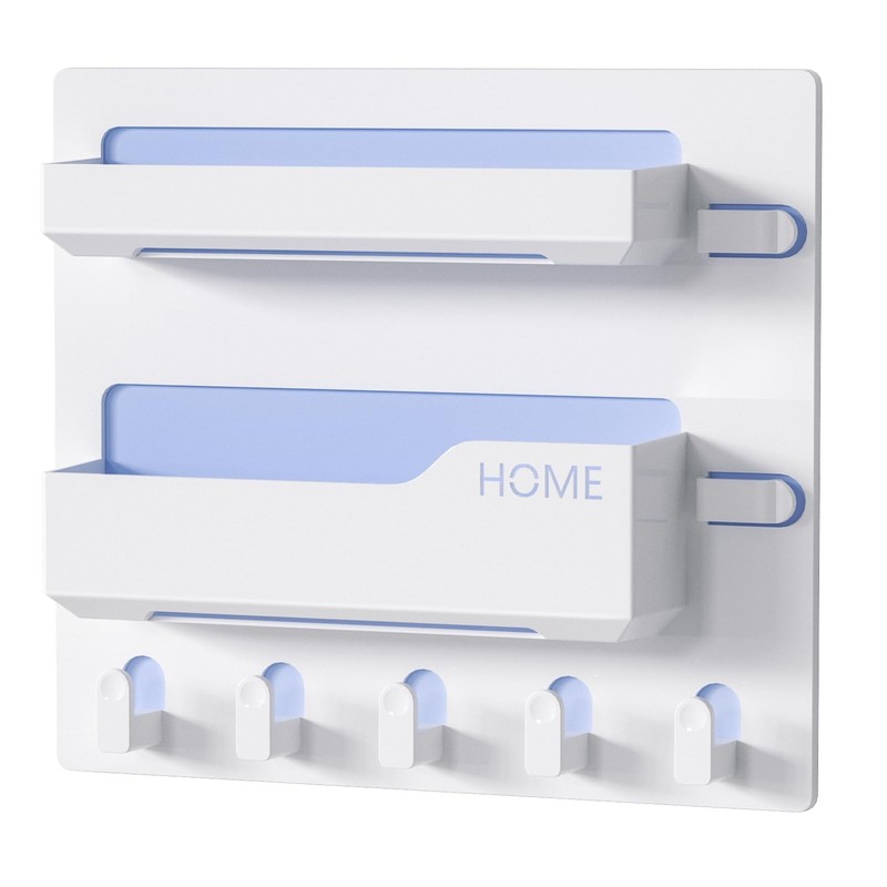 Bedside Shelf Wall Mount, Adhesive Accessories Organizer with gallery
