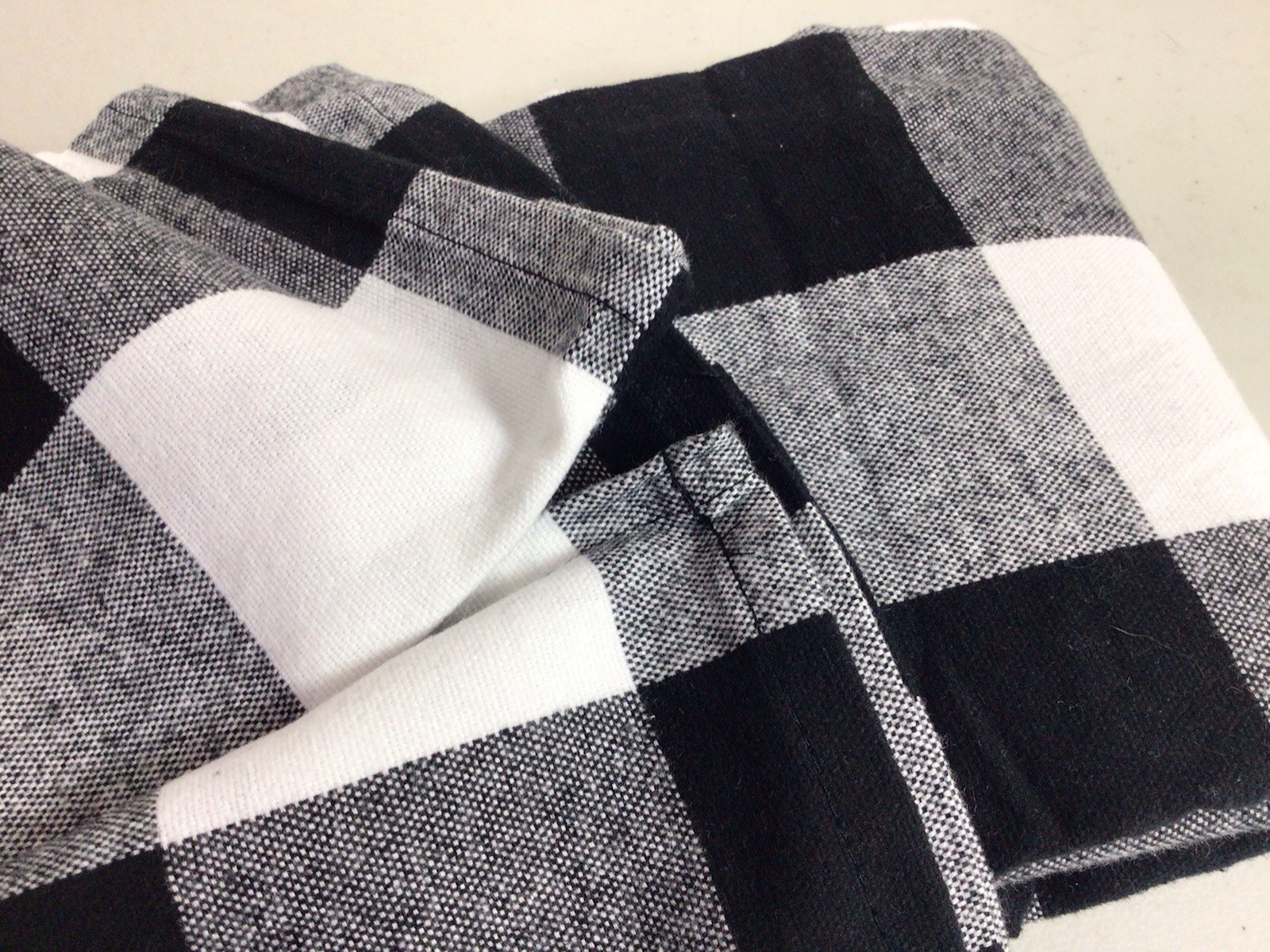 Style Selections Large Plaid Tablecloth Cotton 60 X 102 inches New gallery
