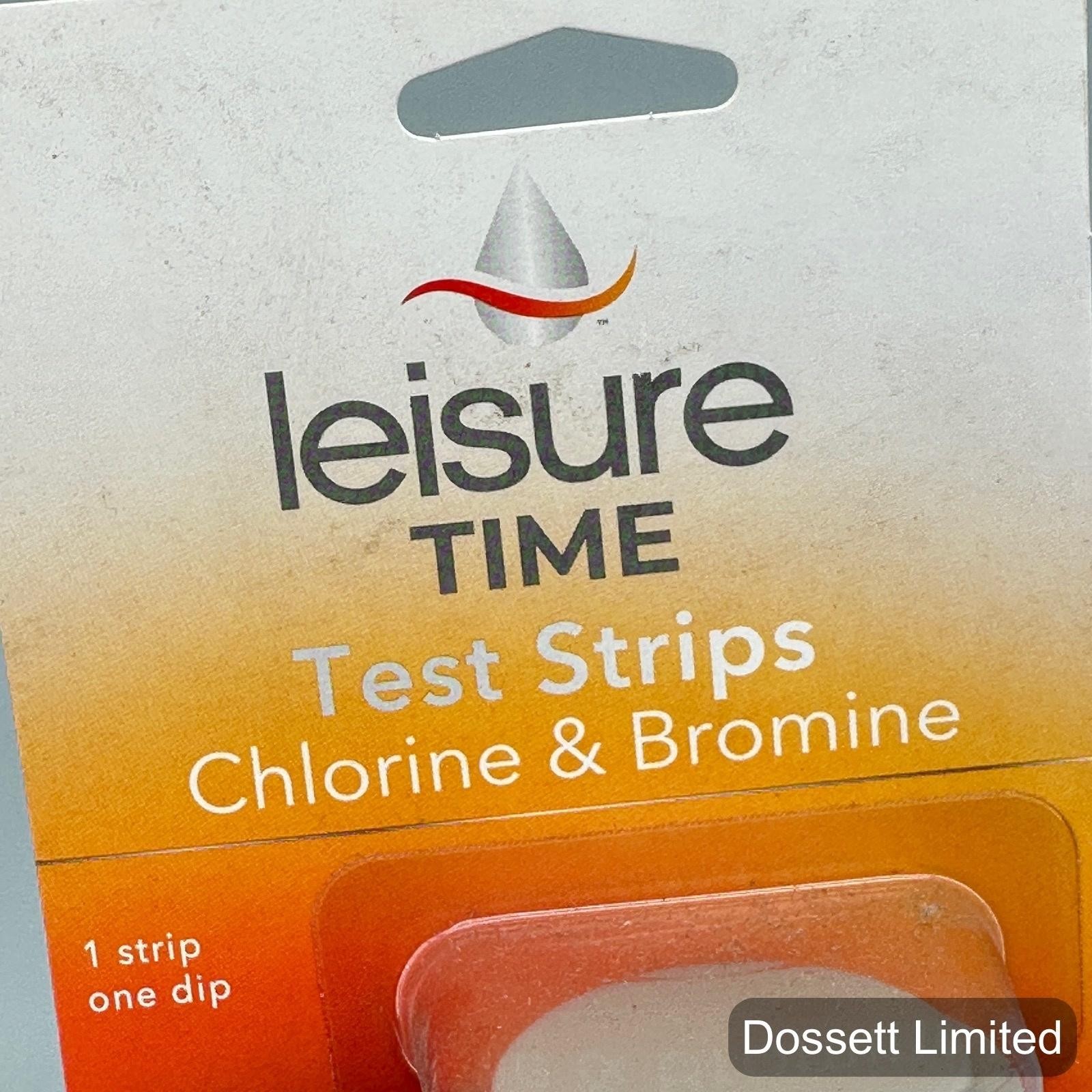 Leisure Time Spa Test Strips Chlorine Bromine PH Alkalinity 50 Hot Tub Kit gallery