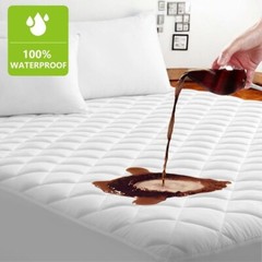 Waterproof Mattress Protector, Quilted Mattress Protector Waterproof