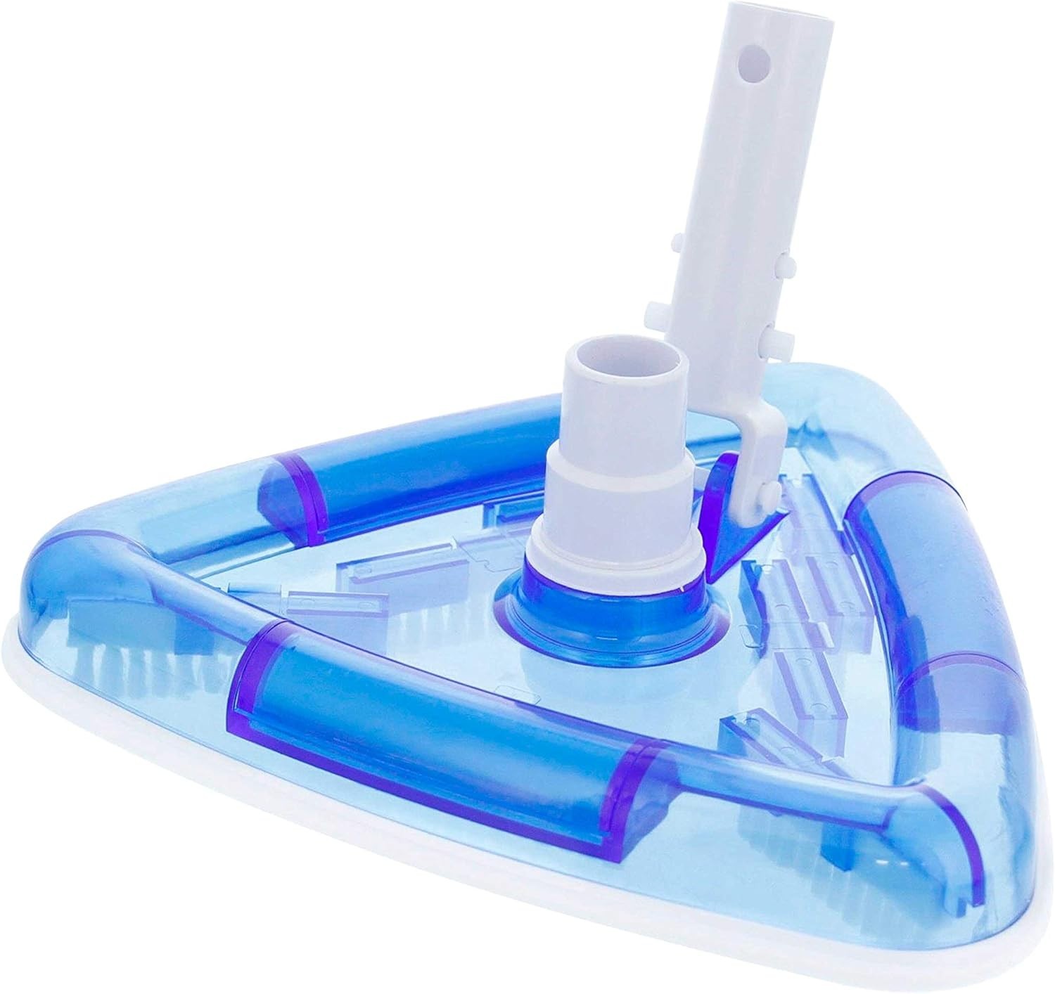 U.S. Pool Supply Weighted Transparent Triangular Pool Vacuum Head with Swivel... gallery