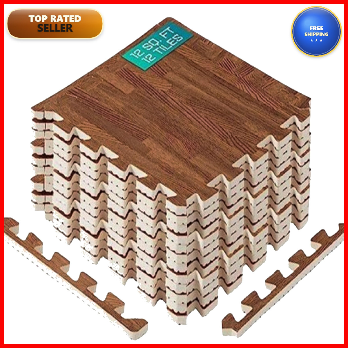 Yes4All Eva Interlocking Mats Puzzle Floor Tiles Foam Floor Padding Border For gallery