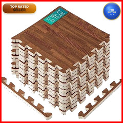 Yes4All Eva Interlocking Mats Puzzle Floor Tiles Foam Floor Padding Border For