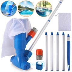 Professional Pool Vacuum Head Inground Above Ground Swimming Cleaner w/ Pole