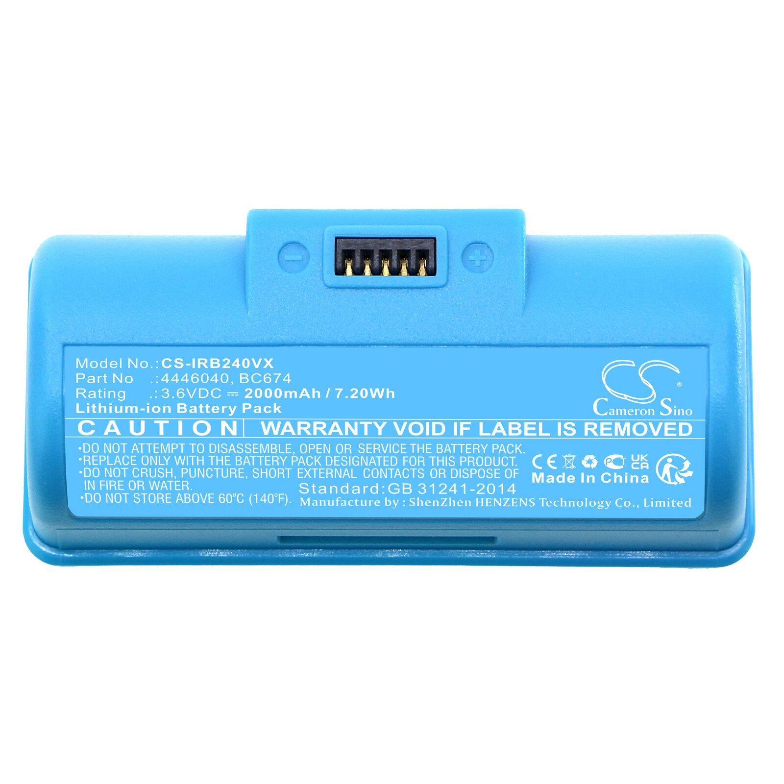 2000mAh Battery For iRobot Braava Jet Mopping Robot Braava Jet 240，241，244，245 gallery