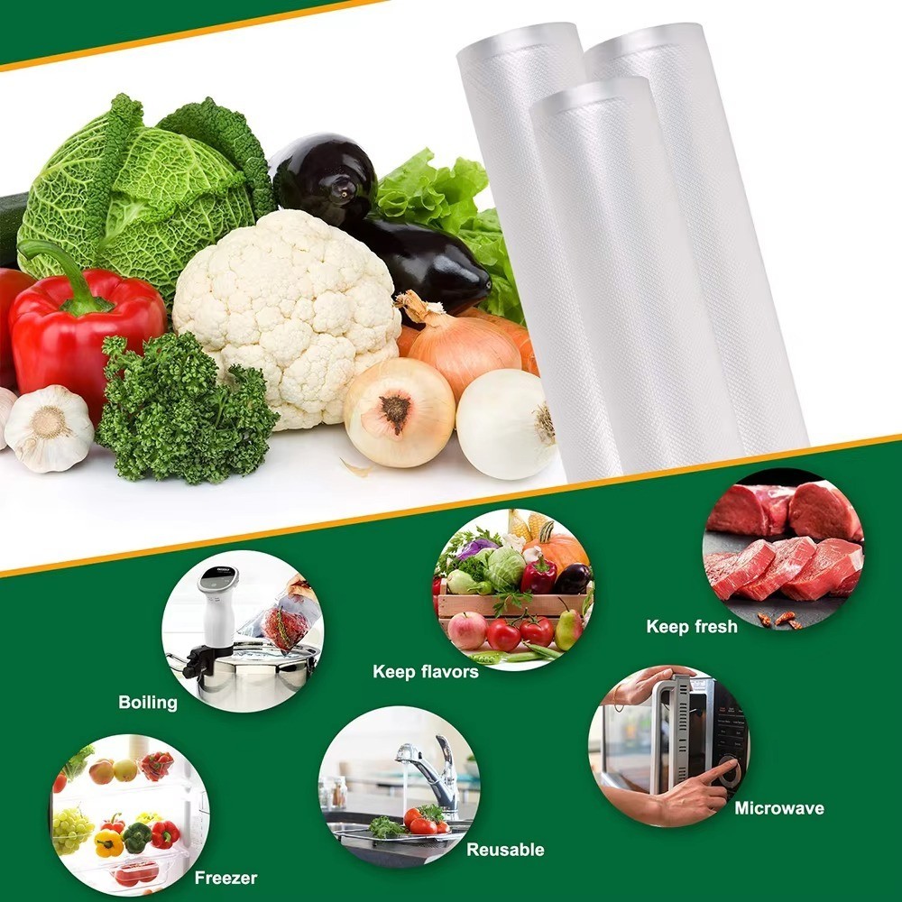 Roll Bags For Vacuum Packing Machine | Packaging Food Storage gallery