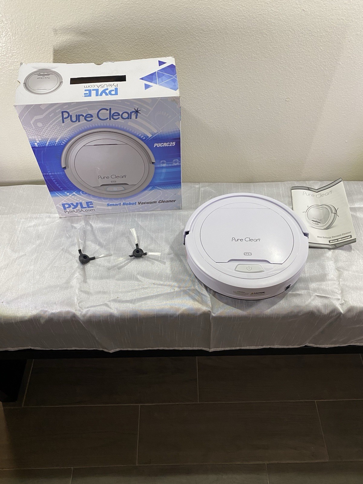 Pyle Pure Clean PUCRC95 Smart Robot Vacuum Cleaner, READ DESCRIPTION gallery
