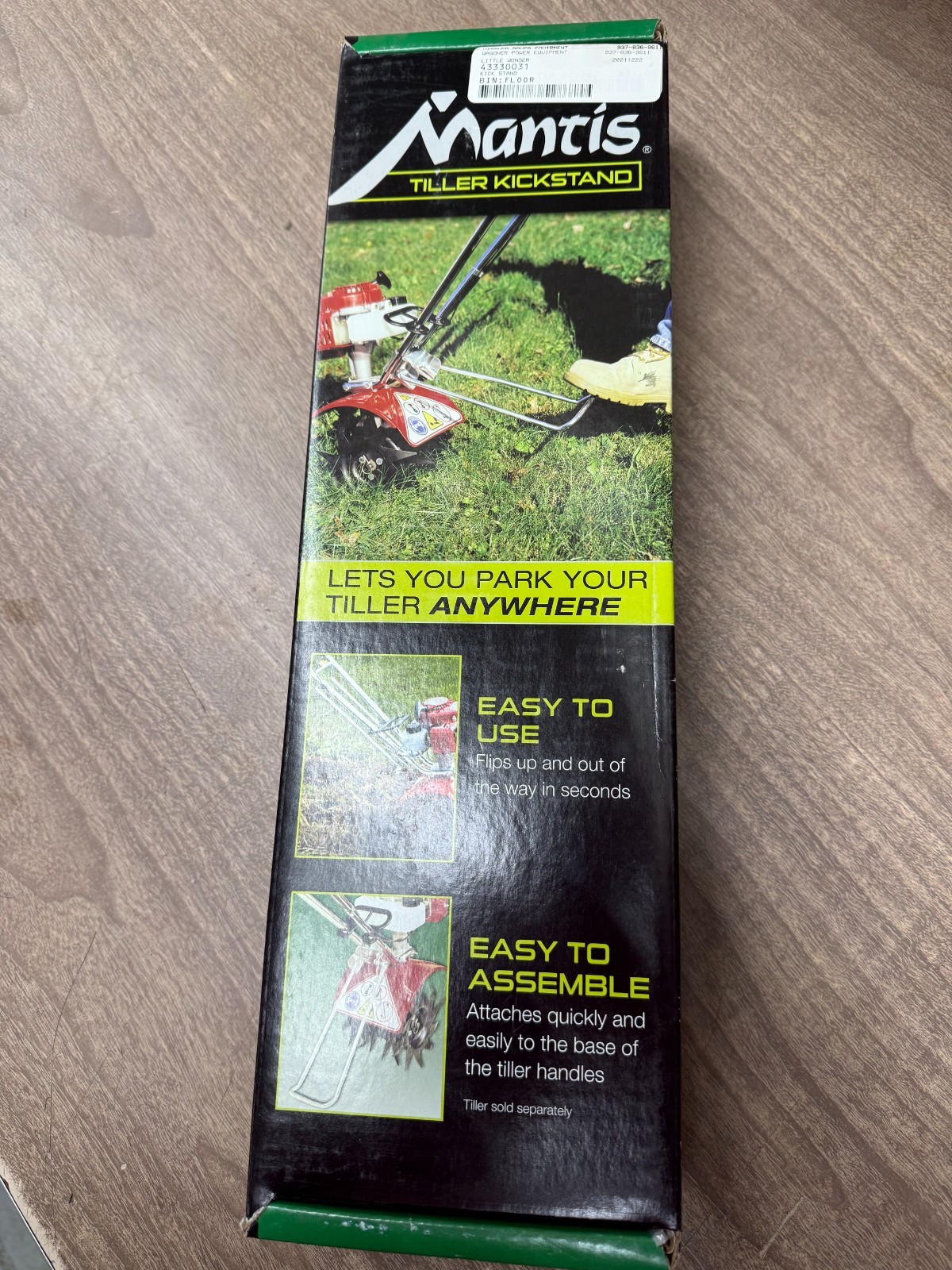 NEW Mantis Cultivator Kickstand 4333 & Echo TC Zinc-plated Steel FREE SHIPPING gallery