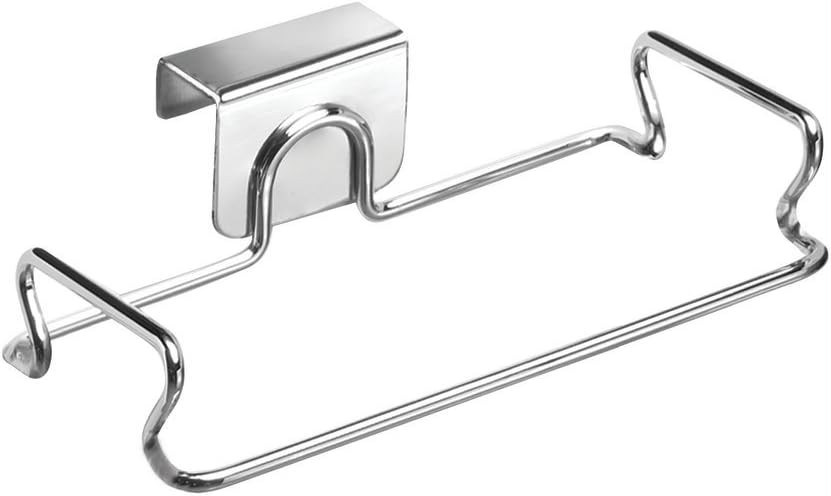 Over-The-Cabinet Plastic Bag Storage and Grocery Holder, Kitchen Chrome gallery