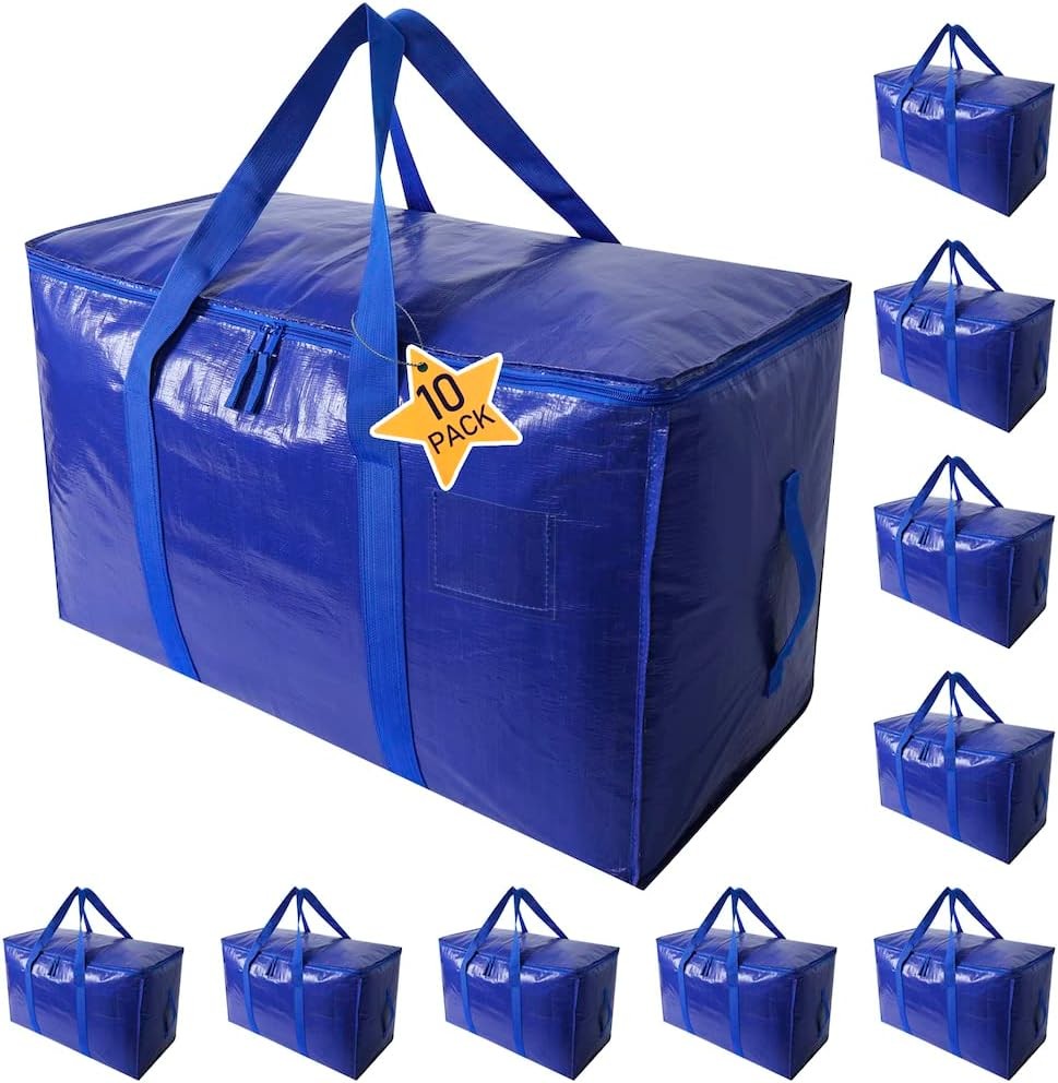 Moving Bags Heavy Duty Extra Large Cube Storage Tote for Space Saving, Traveling gallery