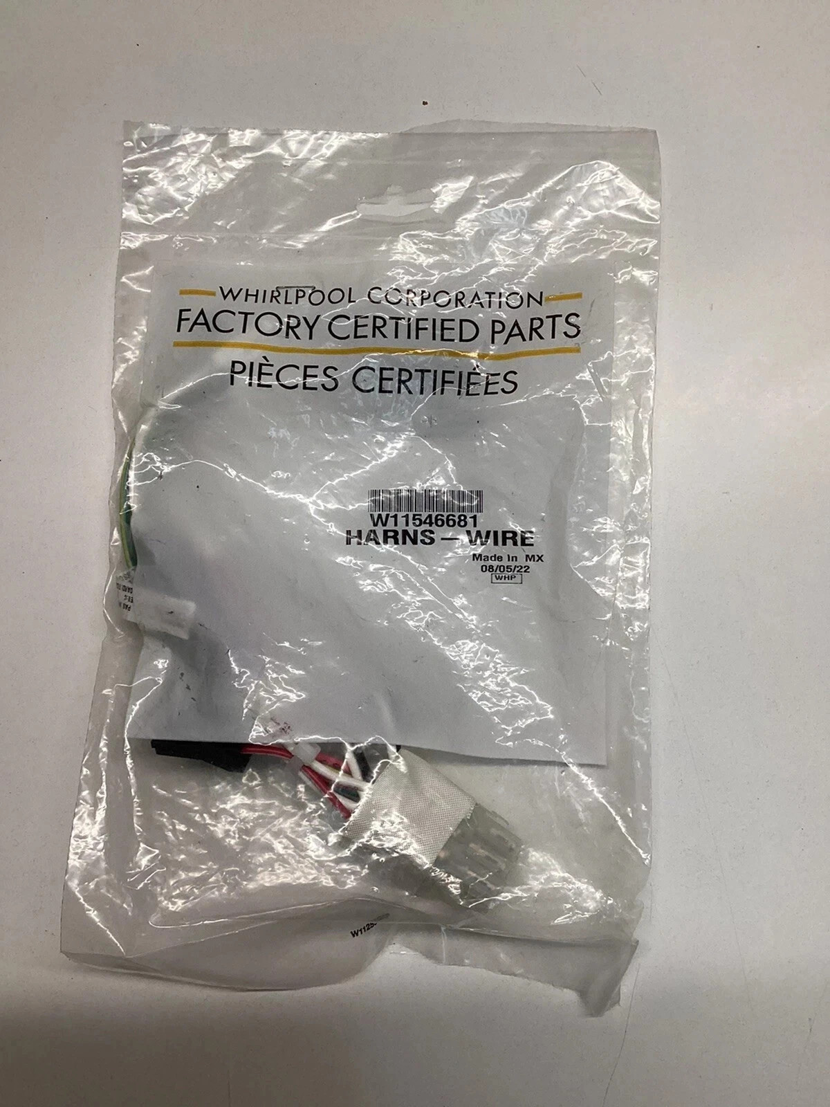 Brand NEW Whirlpool Refrigeration Appliance Wire Harness W11546681 gallery