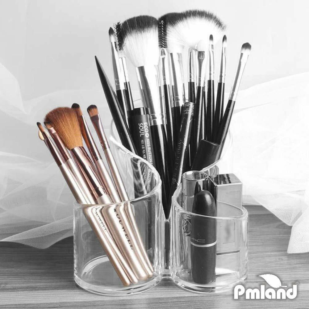 Top Quality Large Wavy Acrylic Makeup Brush and Cosmetic Holder gallery