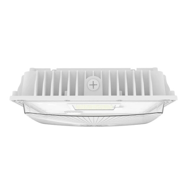 Halco 39905 LED Tamperproof Canopy Light - 40 Watt 5400Lm Color Adjust 120-277V gallery