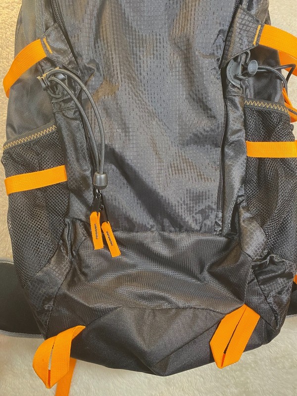 Coleman Kaver 25L Hiking Backpack Black & Orange 3