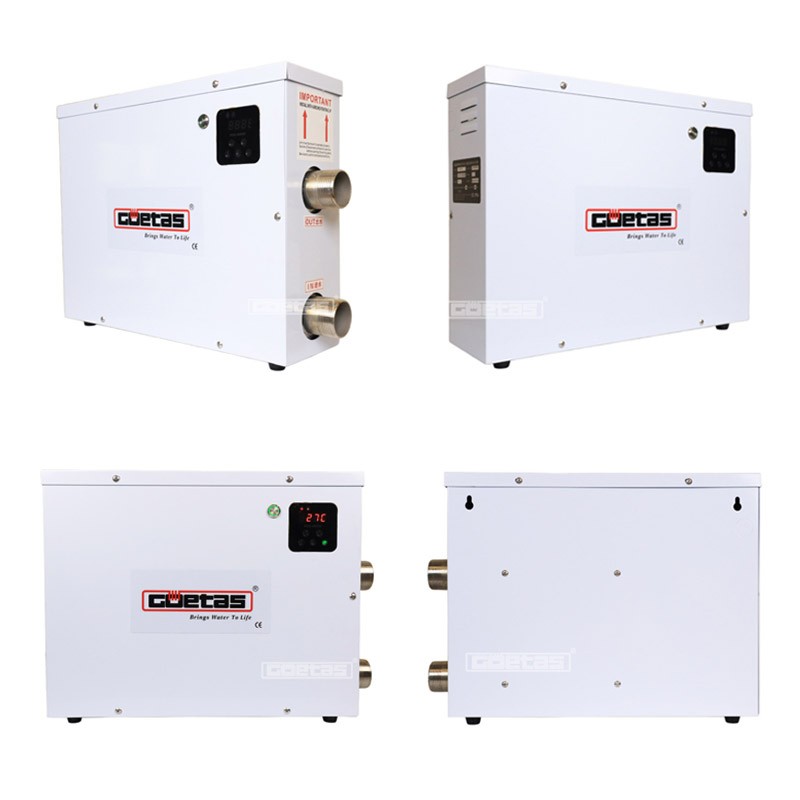 220V Split Phase Electric Swimming Pool Water Heater 11KW18KW Thermostat Hot Tub gallery