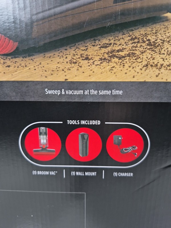 Dirt Devil Sweep & Vacuum Broom Vac - BD45000V - NEW gallery