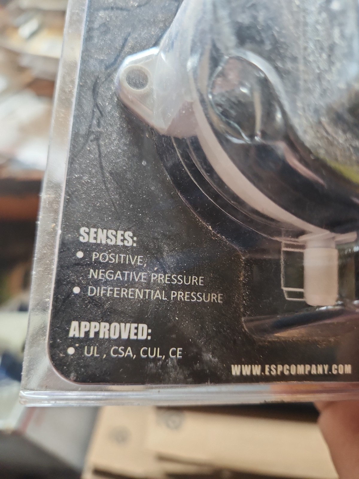 ESP AIR PRESSURE SWITCH NS2-0000-31 NOS gallery