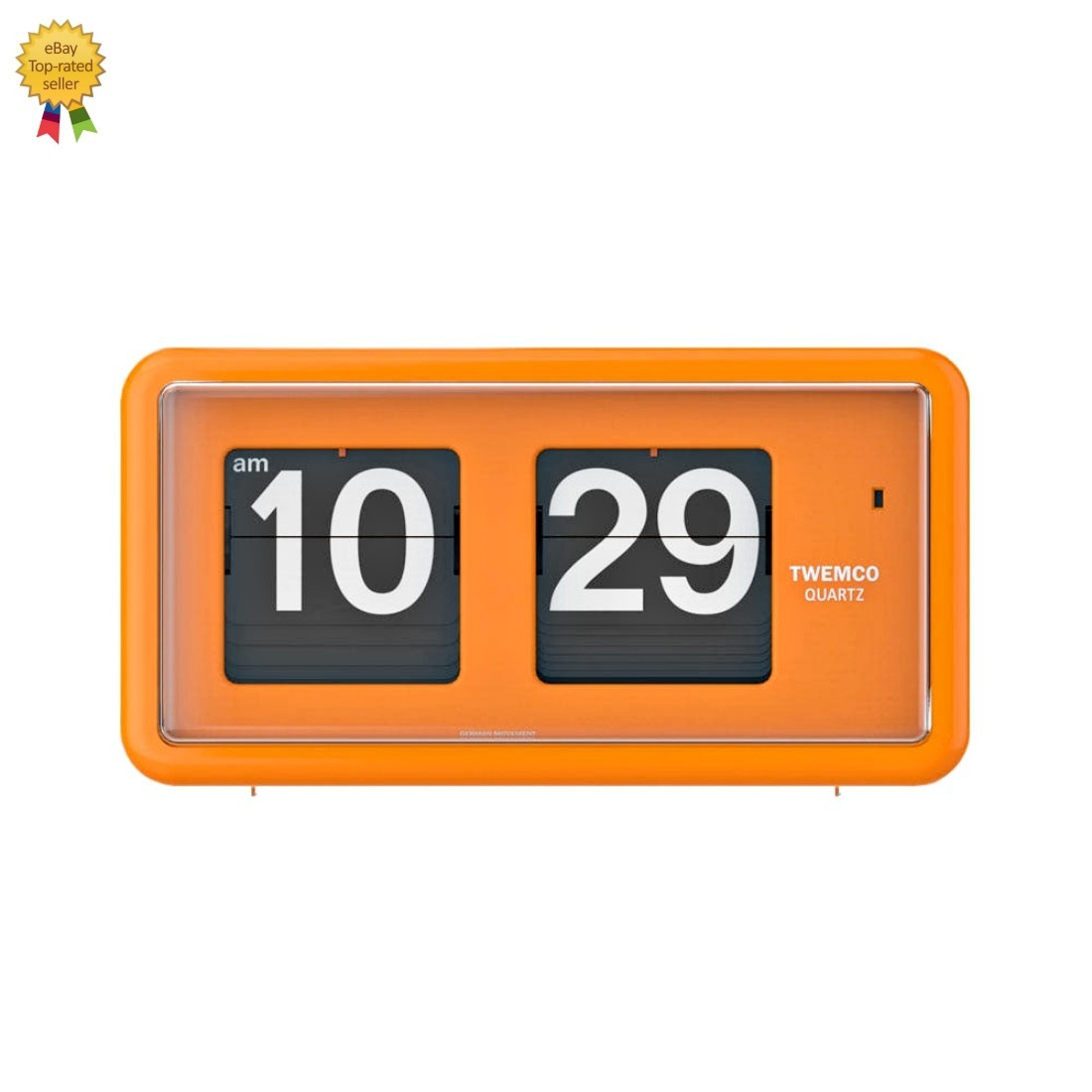 TWEMCO QT-30 Classic Retro Flip Clock in 7 Colors – German Quartz Movement gallery