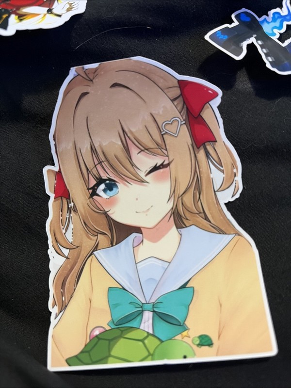 Vinyl Sticker Set 2 Spite Cottontail Glossy Finish High Quality Vtuber New Neuro gallery