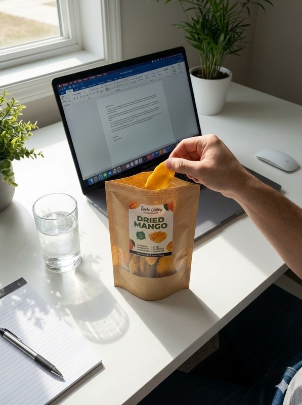 Dried Mango Slices No Added Sugar Unsweetened Fruit Snack Vegan Bulk 1.5 lb 24oz gallery
