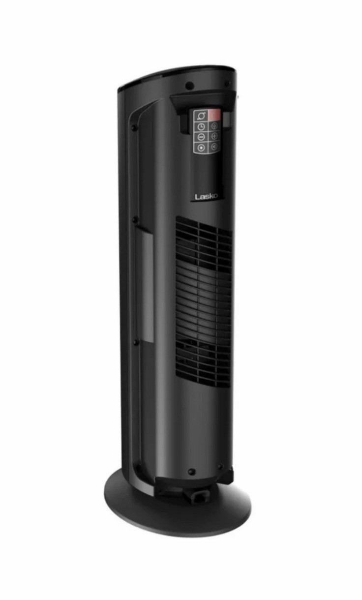 Lasko 1500W 22" Digital Ceramic Tower Space Heater with Child Lock & Remote gallery