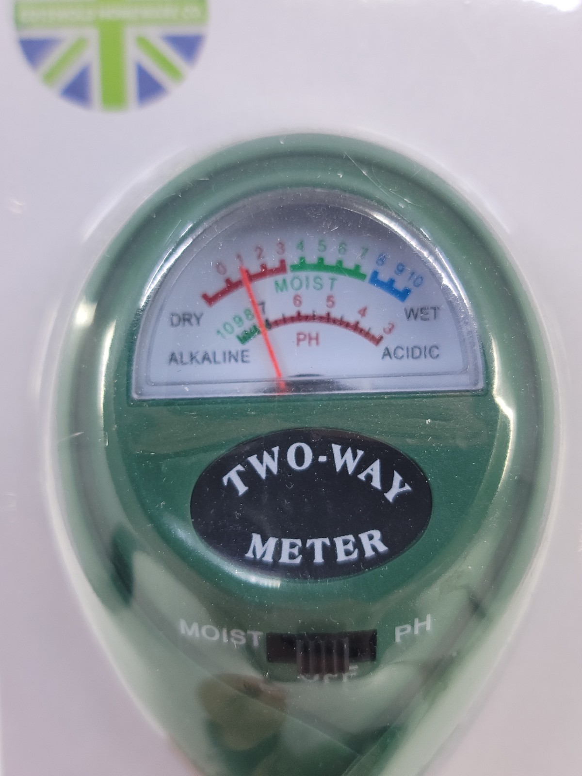 Cotswold Two Way Moisture PH Sensor Meter Gardening Tool No Batteries Required gallery