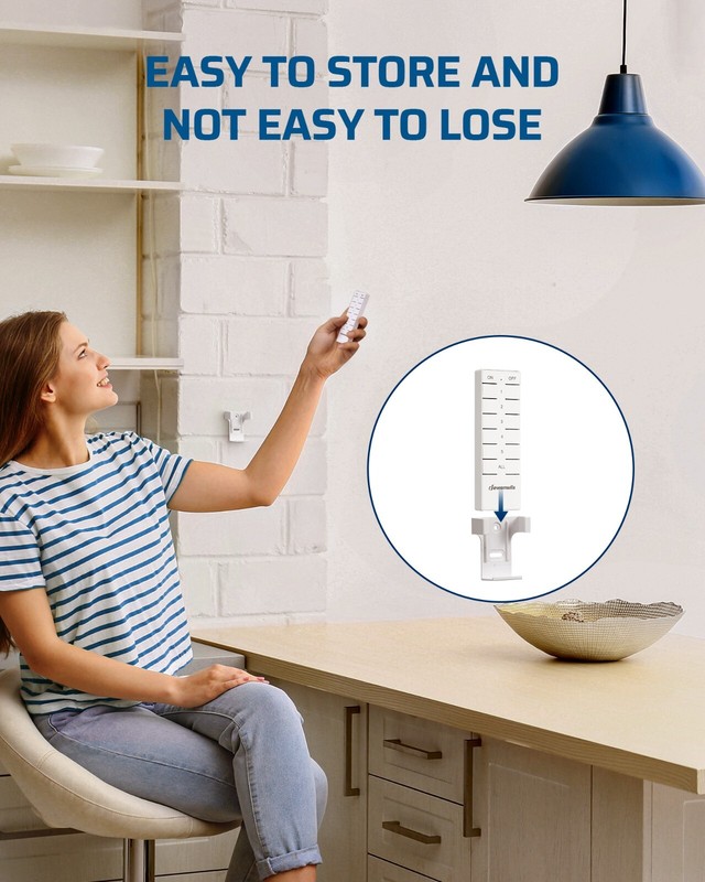 DEWENWIL Wireless Remote Control Outlet Switch Power Plug In for lights LED Bulb gallery