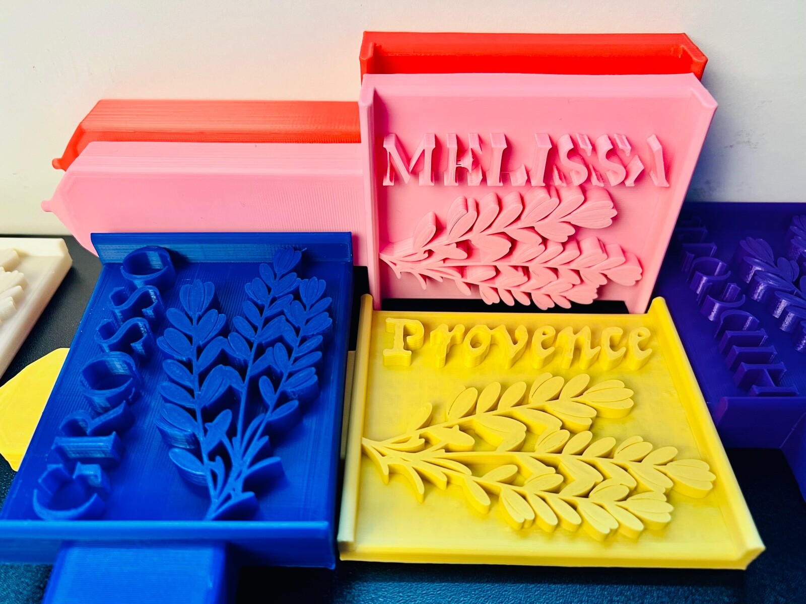 Lavender Garden Row Tags Any Variety or Cultivar 3d Printed Custom Colors gallery