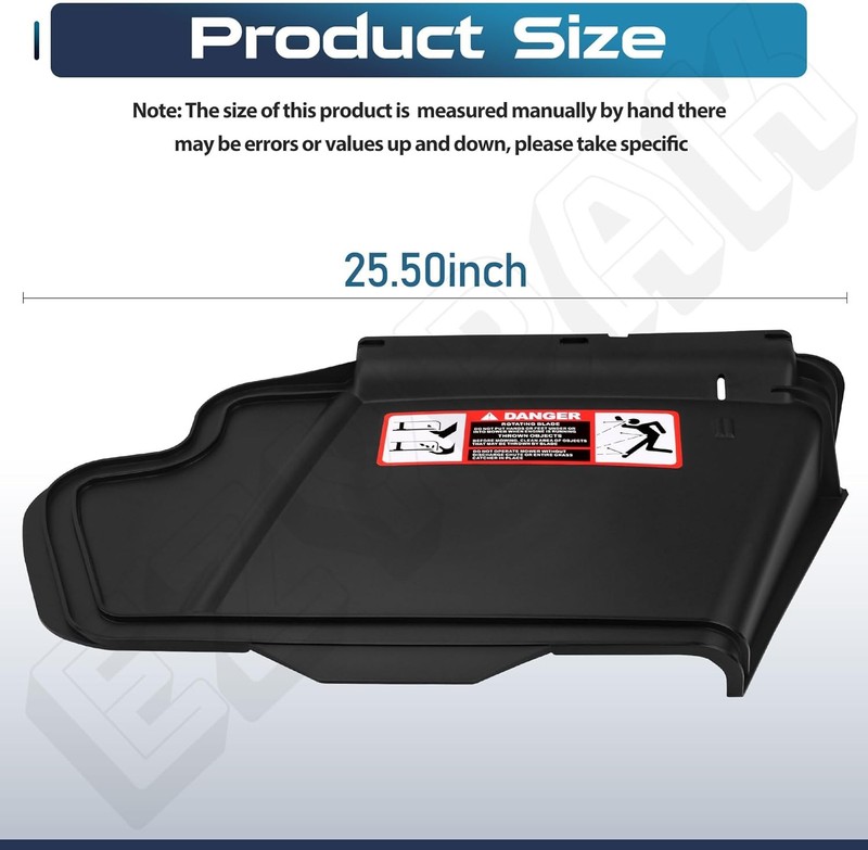 Mower Deck Discharge Chute for Joh-N Deere 48" 54" X300 X304 X320 X500 X520 X534 gallery